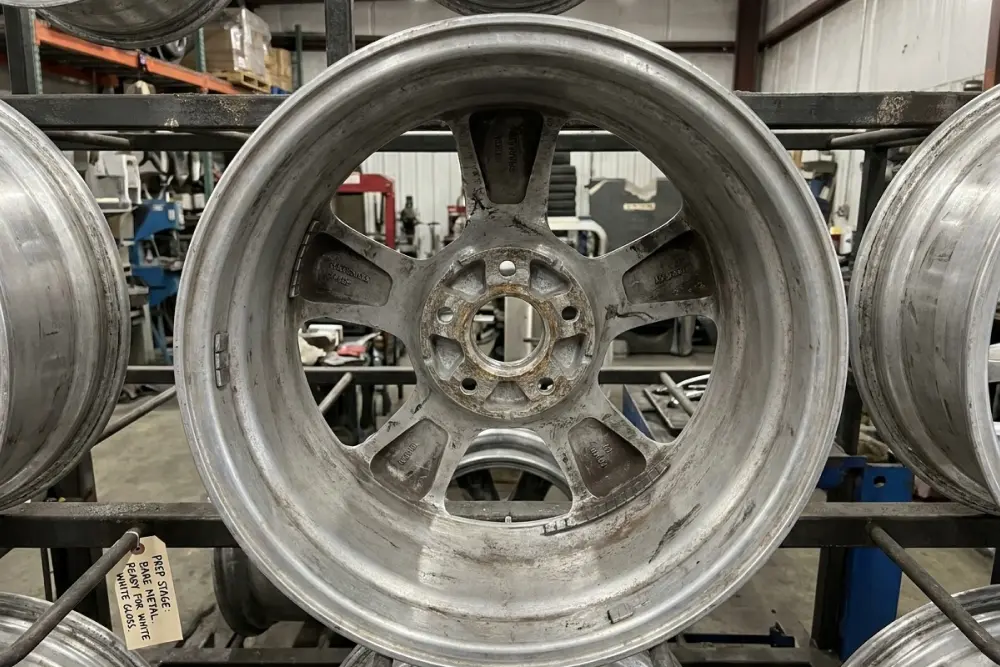 Powder coating · White gloss AFTER (2)