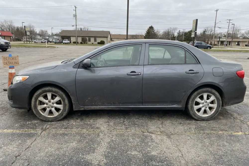 Vehicle detailing · Ceramic coating BEFOR